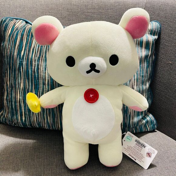 NWT SAN-X 11” Korilakkuma w Star - Rilakkuma Outer Space Collection Plushie - Picture 1 of 3
